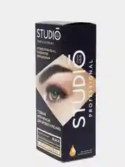 Studio Стойкая краска для бровей и ресниц Чёрная (Black), 50/30 мл 8 шт/кор