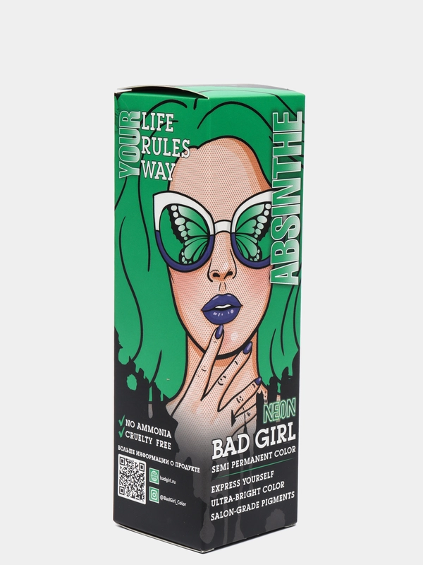 Bad Girl  Absinthe (неоновый зеленый), 150мл