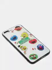 Молочный чехол с рисунком для iPhone 7 Plus, 8 Plus