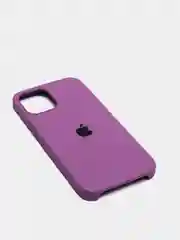 Пурпурный чехол Silicone Case для iPhone 12, 12 Pro с открытым низом