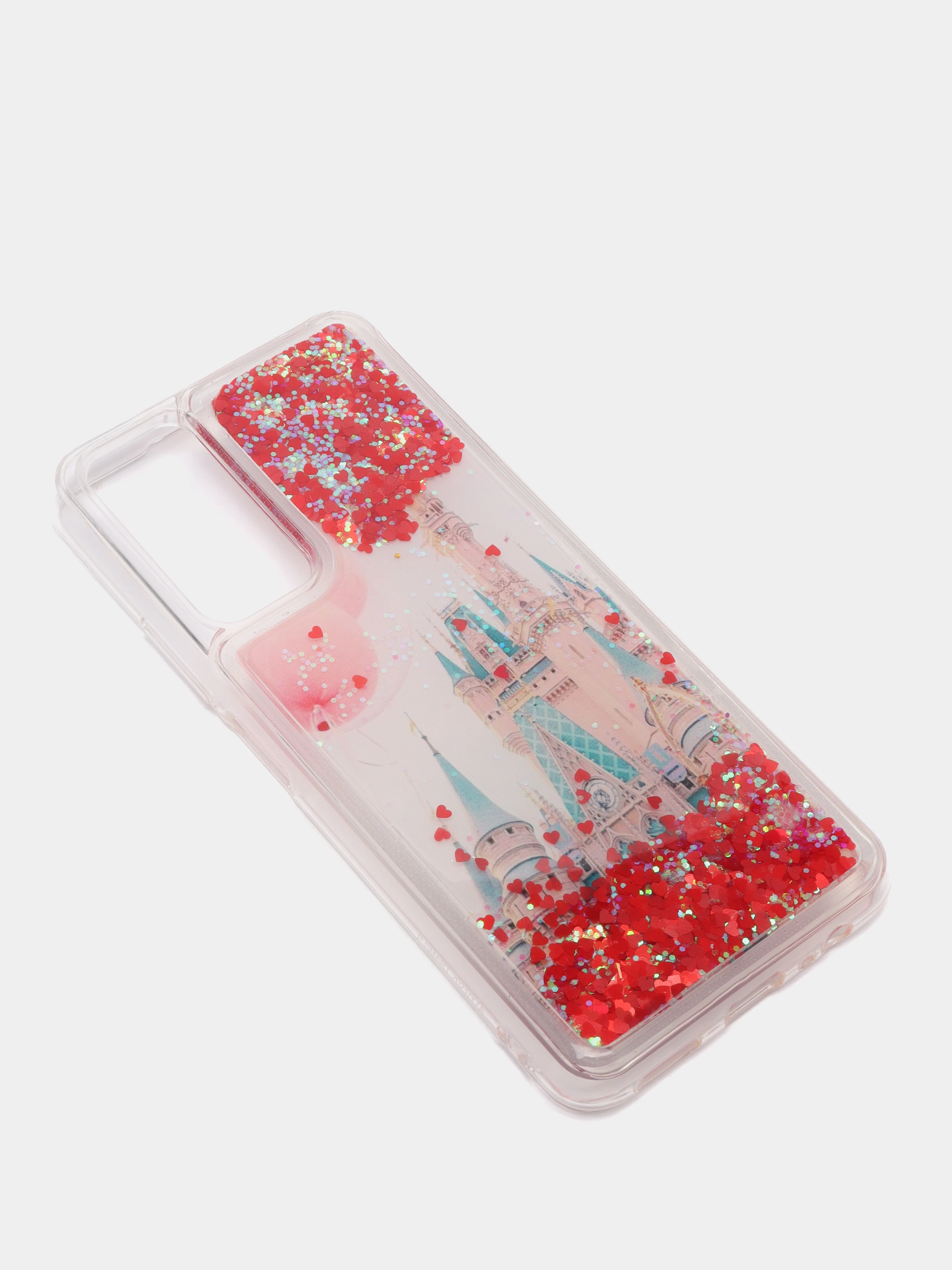 Красный чехол переливашка на Huawei Honor 10X Lite