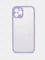 Сиреневый чехол для iPhone 12, 12 Pro, Pro Max, Mini Айфон Про Макс Мини матовый с защитой камеры
