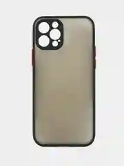 Черный чехол для iPhone 12, 12 Pro, Pro Max, Mini Айфон Про Макс Мини матовый с защитой камеры