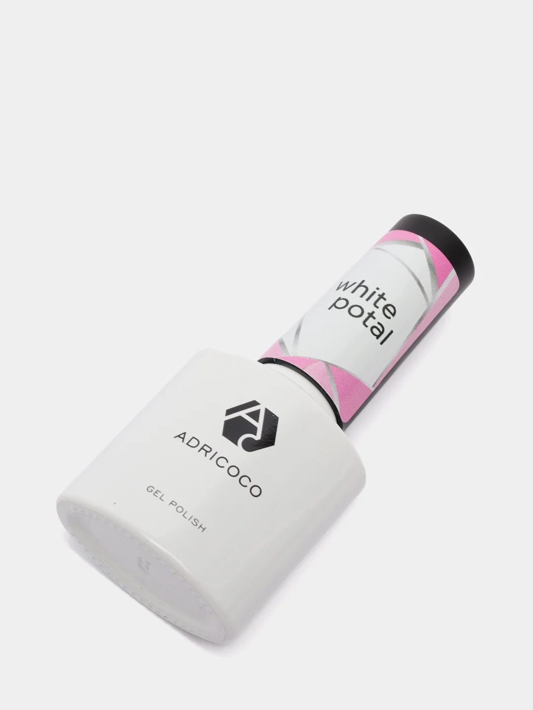 Серебряный гель-лак Adricoco White Potal, 8 мл