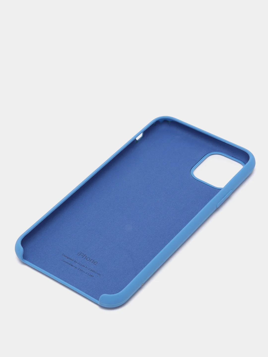 Голубой чехол Silicone Case на iphone 11/ 11pro/ 11 pro max/ 12, 12pro/13/13pro/13pro max