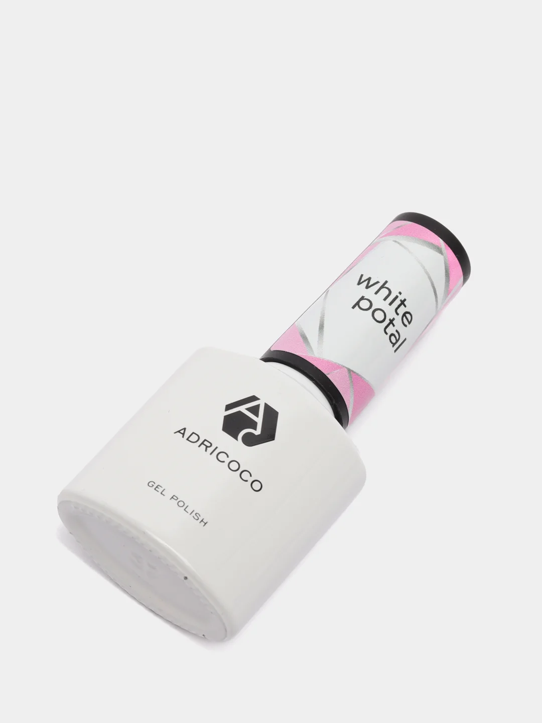 Розовый гель-лак Adricoco White Potal, 8 мл