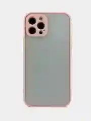 Пудровый чехол для iPhone 12, 12 Pro, Pro Max, Mini Айфон Про Макс Мини матовый с защитой камеры