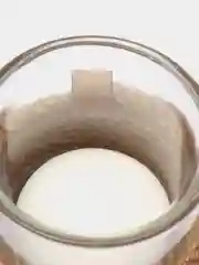 Плетеный стеклянный подсвечник
