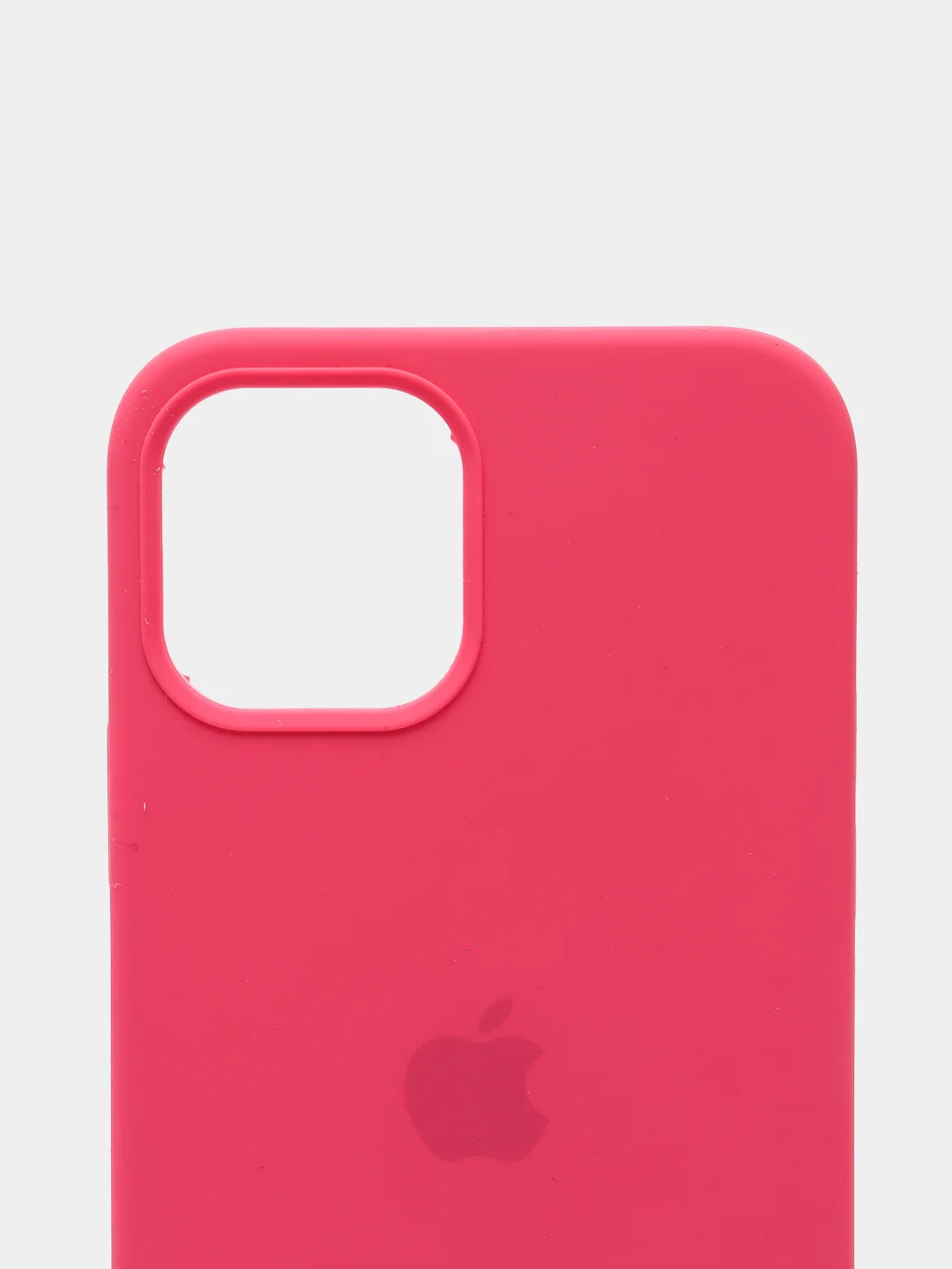 Марсала чехол Silicone Case для iPhone 12, 12 Pro с открытым низом