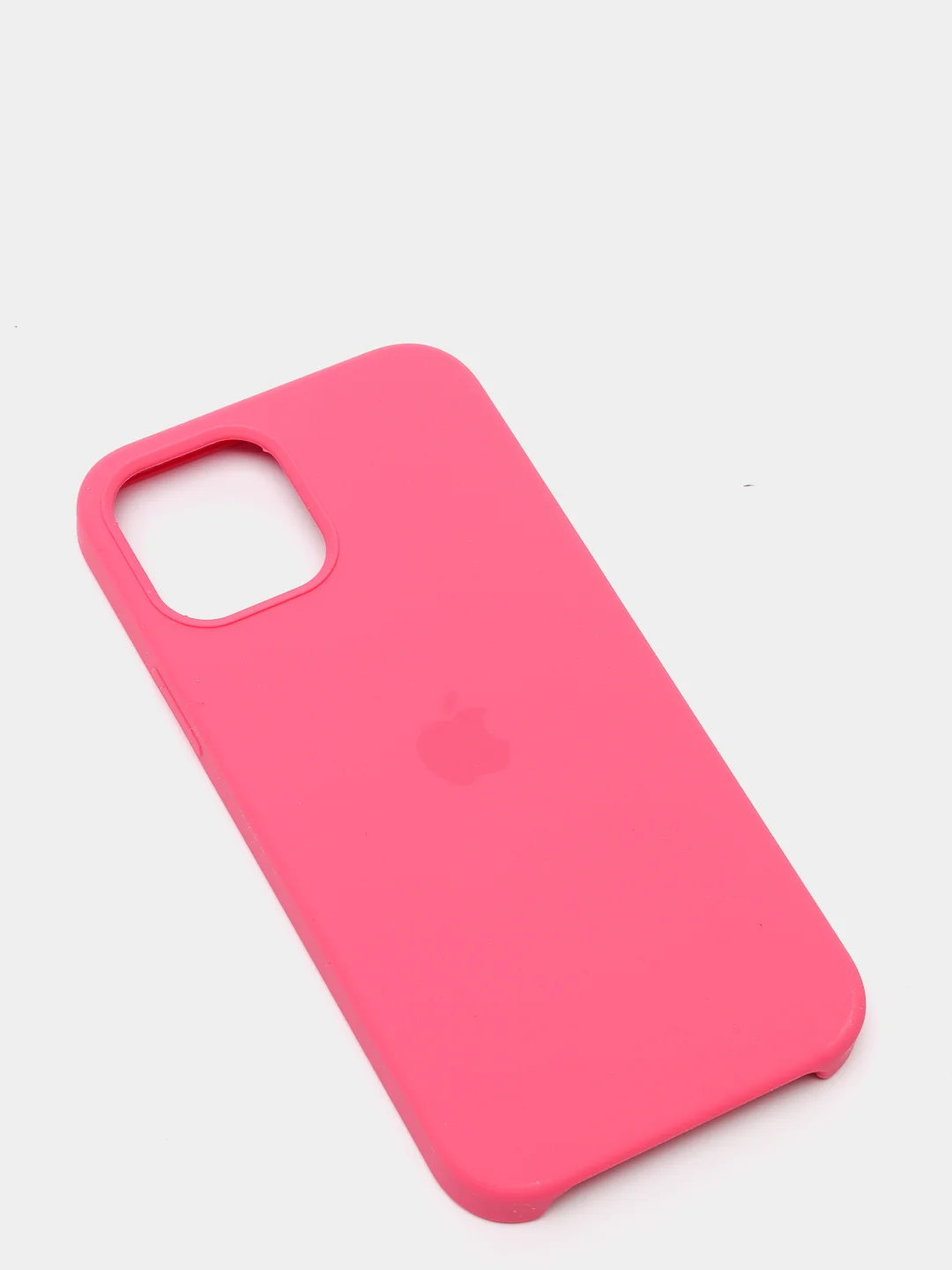 Марсала чехол Silicone Case для iPhone 12, 12 Pro с открытым низом