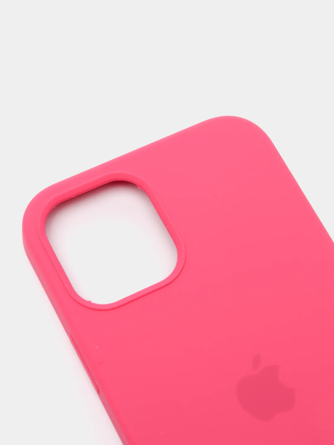 Марсала чехол Silicone Case для iPhone 12, 12 Pro с открытым низом