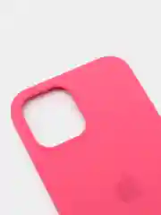 Марсала чехол Silicone Case для iPhone 12, 12 Pro с открытым низом