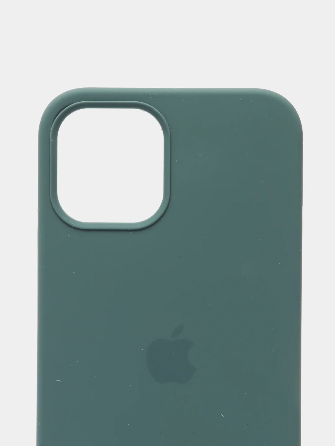 Хаки чехол Silicone Case для iPhone 12, 12 Pro с открытым низом
