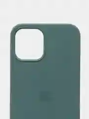 Хаки чехол Silicone Case для iPhone 12, 12 Pro с открытым низом