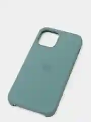 Хаки чехол Silicone Case для iPhone 12, 12 Pro с открытым низом