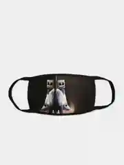 Коричневый стильная многоразовая маска MARSHMELLO | 10 видов