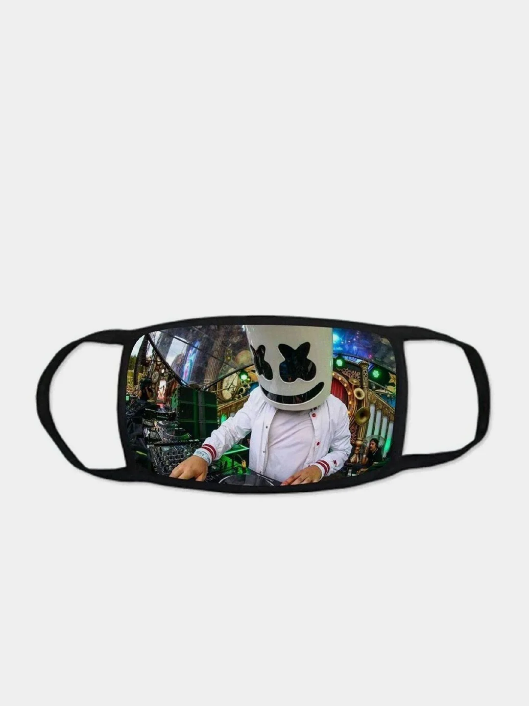 Серебряный стильная многоразовая маска MARSHMELLO | 10 видов