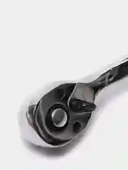 Бирюзовый ключ гаечный 3 / 8 " со встроенной трещоткой и прорезиненной ручкой, длина 20 см, 72 зуба