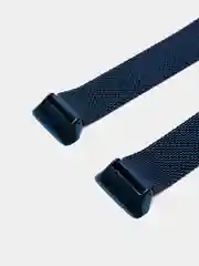 Синий металлический ремешок для Huawei Band 6 / Honor Band 6