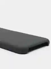 Серый чехол Silicone Case для iPhone 7, 8, SE 2020, с открытым низом