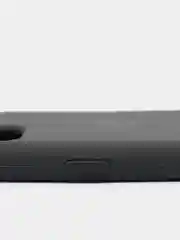 Серый чехол Silicone Case для iPhone 7, 8, SE 2020, с открытым низом