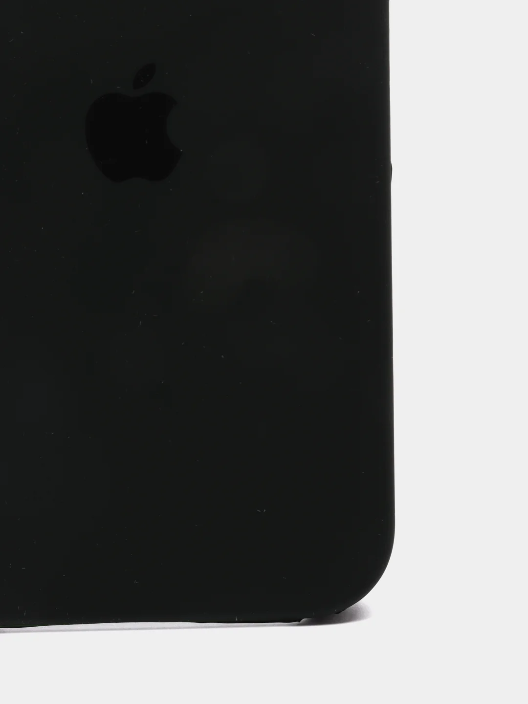 Тёмно-зелёный чехол Silicone Case для iPhone 12, 12 Pro с открытым низом