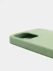 Лесной зеленый чехол Silicone Case для iPhone 12, 12 Pro с открытым низом