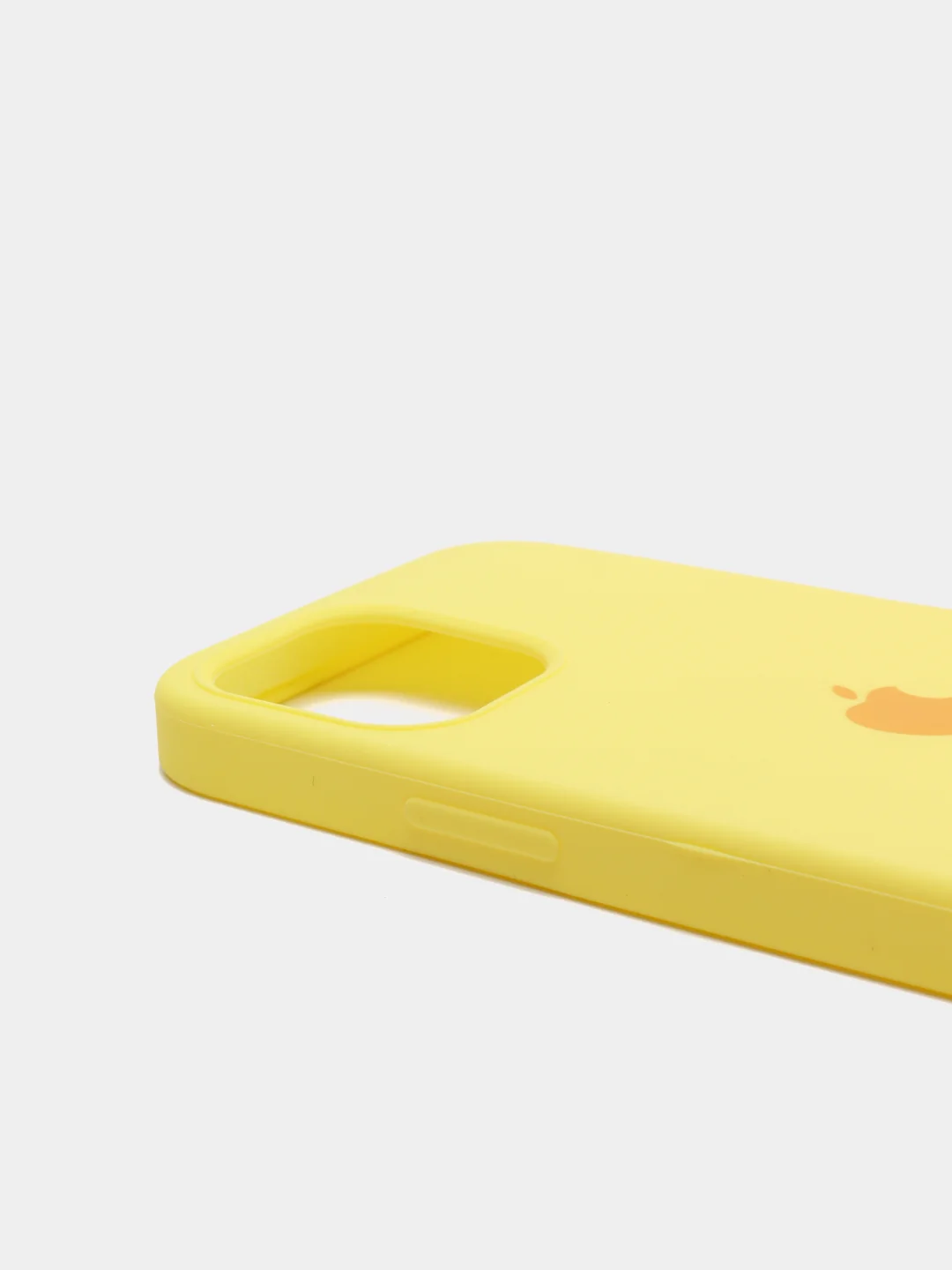 Золотой чехол Silicone Case для iPhone 12, 12 Pro с открытым низом
