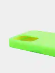 Лайм чехол Silicone Case для iPhone 12, 12 Pro с открытым низом