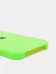 Лайм чехол Silicone Case для iPhone 12, 12 Pro с открытым низом