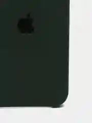 Зеленый чехол Silicone Case для iPhone 12, 12 Pro с открытым низом