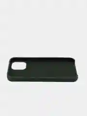 Зеленый чехол Silicone Case для iPhone 12, 12 Pro с открытым низом