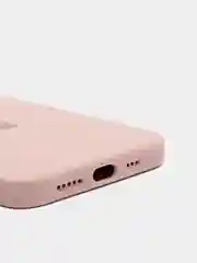 Бежевый чехол Silicone Case для iPhone 13 Pro, с защитой камеры, закрытый низ