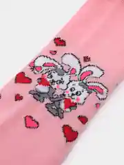Розовый колготки детские однотонные "Бабочка", Cool clothes, 74-140