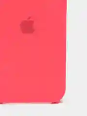 Коралловый меланж чехол Silicone Case для iPhone 12, 12 Pro с открытым низом
