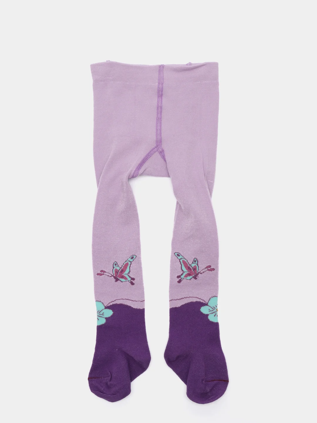 Сиреневый колготки детские однотонные "Бабочка", Cool clothes, 74-140