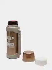 Золотой термос для чая и кофе, 1,2 л - 2,1 л, с ручкой, крышкой-чашкой, из нержавеющей стали