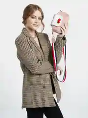 Голубой сумка женская