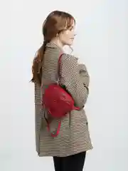 Красный сумка рюкзак женская