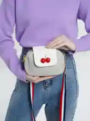 Серый сумка женская