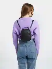 Черный сумка рюкзак женская