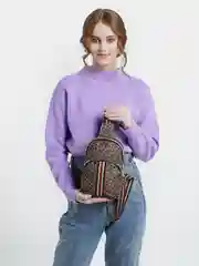 Светло-коричневый сумка через плечо