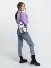 Белый сумка через плечо