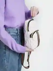 Белый сумка через плечо