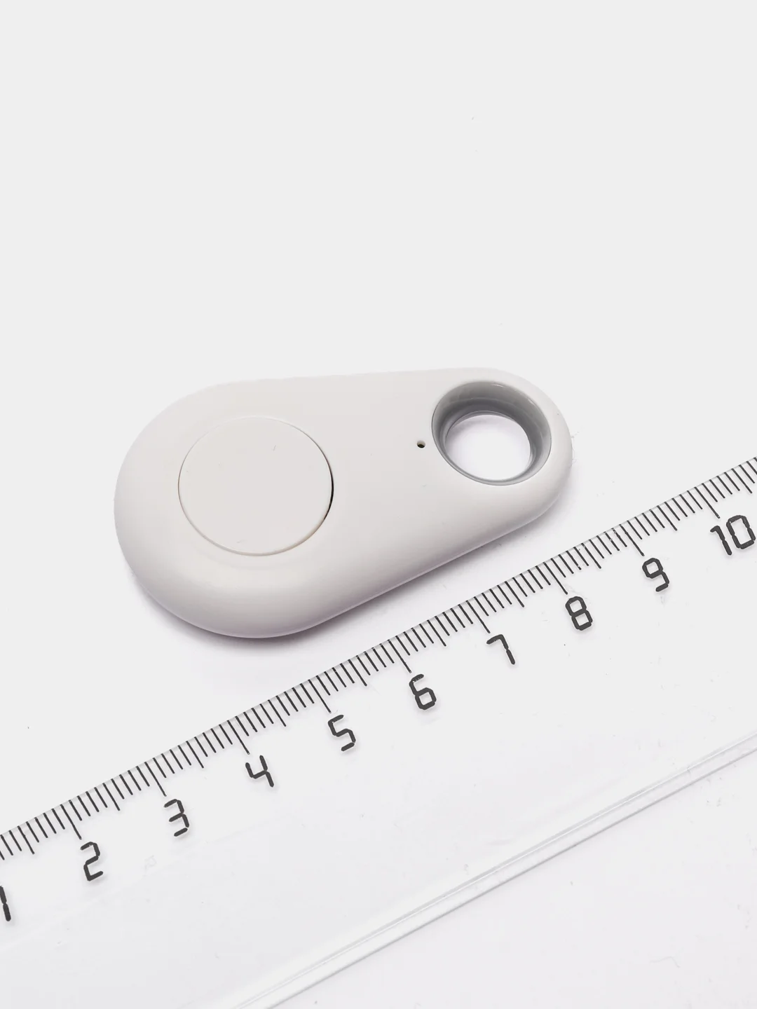 Белый bluetooth брелок для поиска ключей