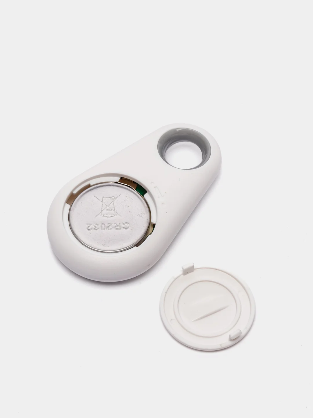 Белый bluetooth брелок для поиска ключей