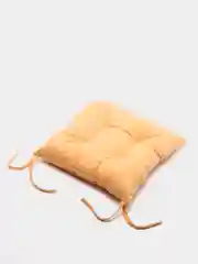 Желтый подушка на стул Матех Velours, 42 х 41 см