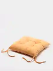 Желтый подушка на стул Матех Velours, 42 х 41 см