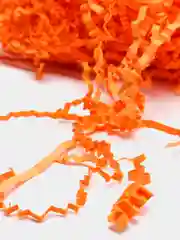 Оранжевый бумажный наполнитель для подарочных коробок (упаковки) - Оранжевый интенсив