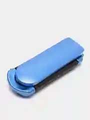 Синий дорожная складная расческа с зеркалом R/Rose